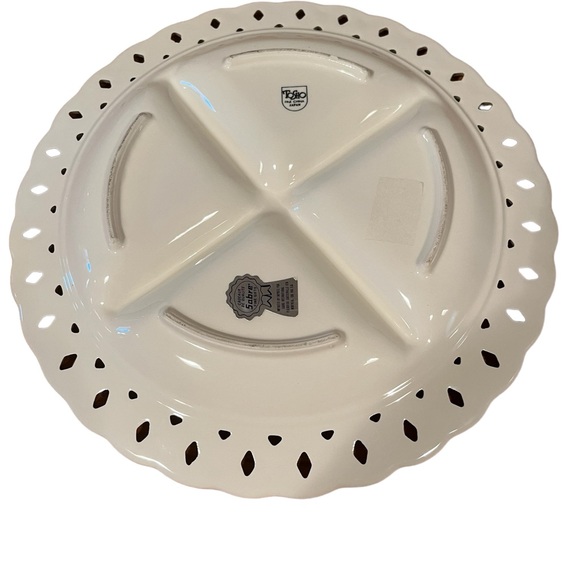 12 inch divided serving platter - Picture 3 of 5